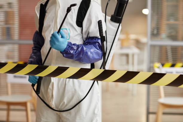 Professional Blood Cleanup technician working in Lafayette, CO